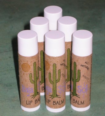 Lip Balm: Tubes of soothing lip moisturizer.