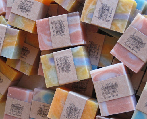 Anothe Selection of variously colored Los Cabos Soaps.
